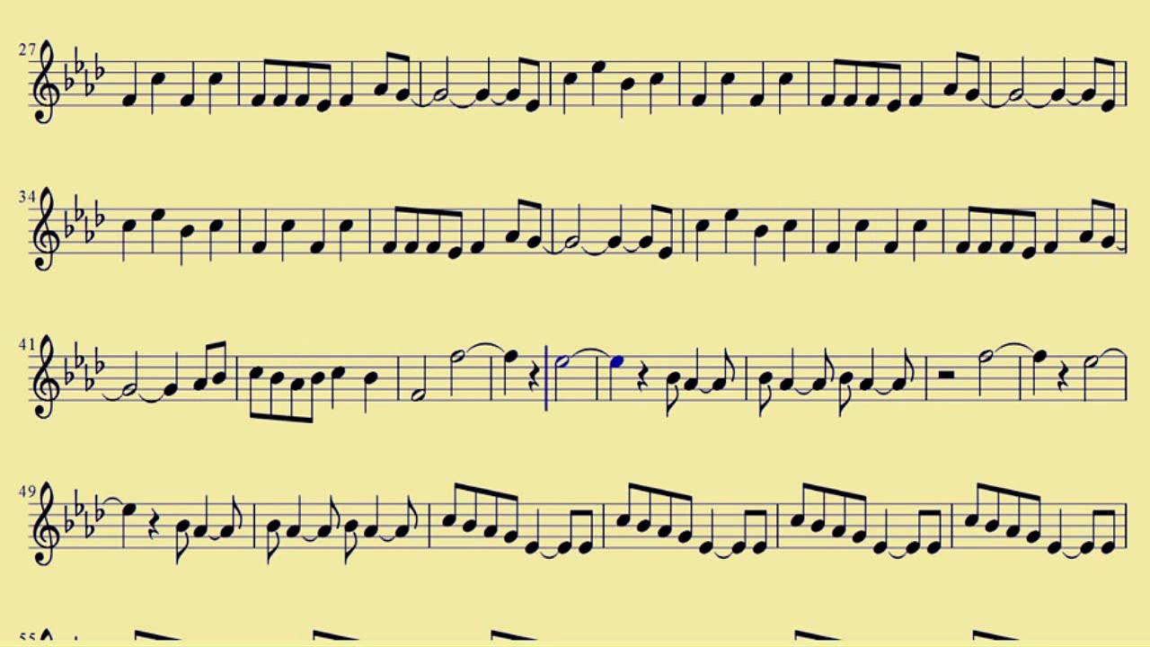[ Baritone TC ]  I Knew You Were Trouble - Taylor Swift -