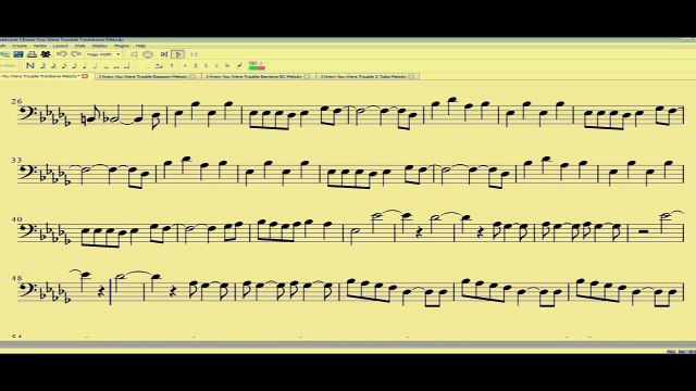 [ C Tuba ] I Knew You Were Trouble - Taylor Swift -