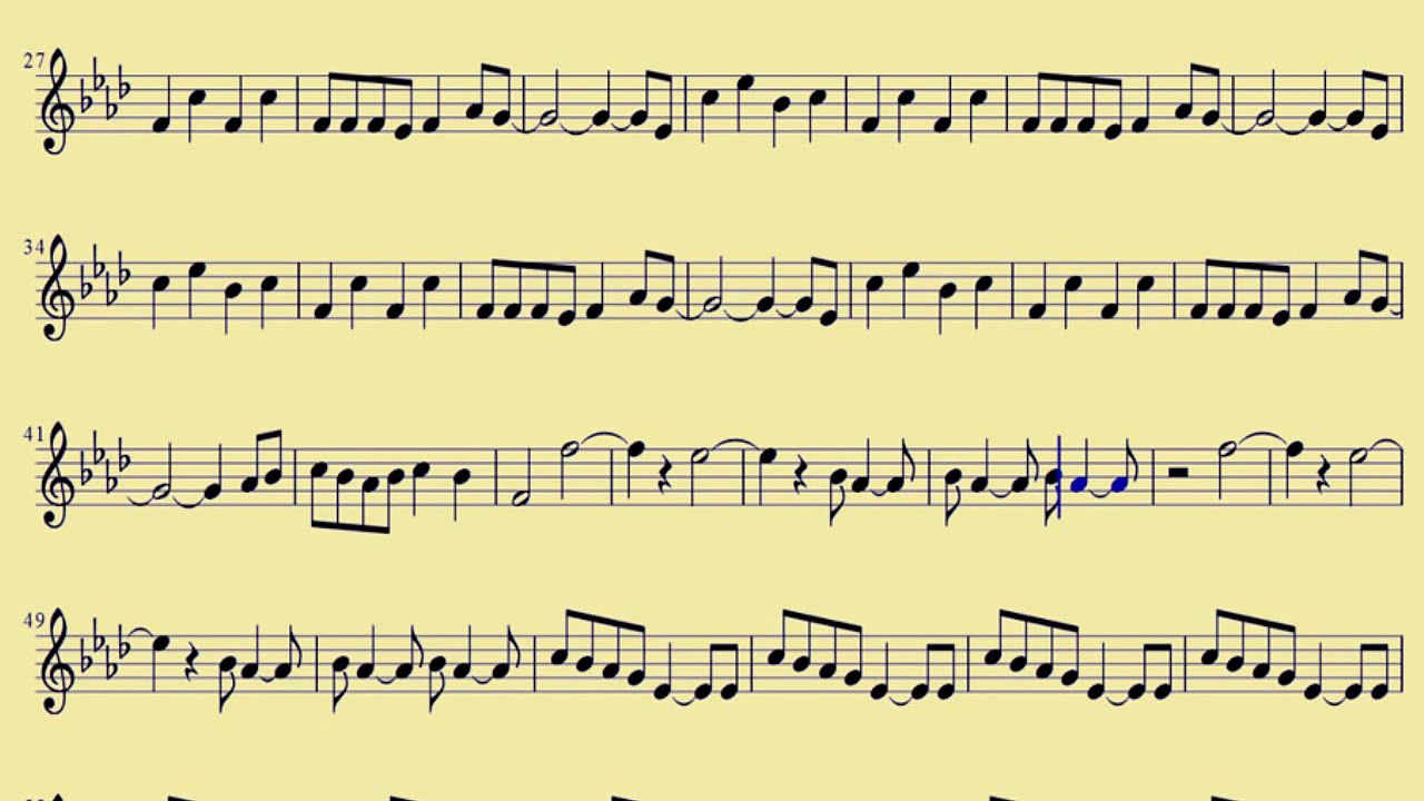 [ Clarinet ]  I Knew You Were Trouble - Taylor Swift -