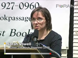 Sarah Vowell Reads an Excerpt from 'The Wordy Shipmates'