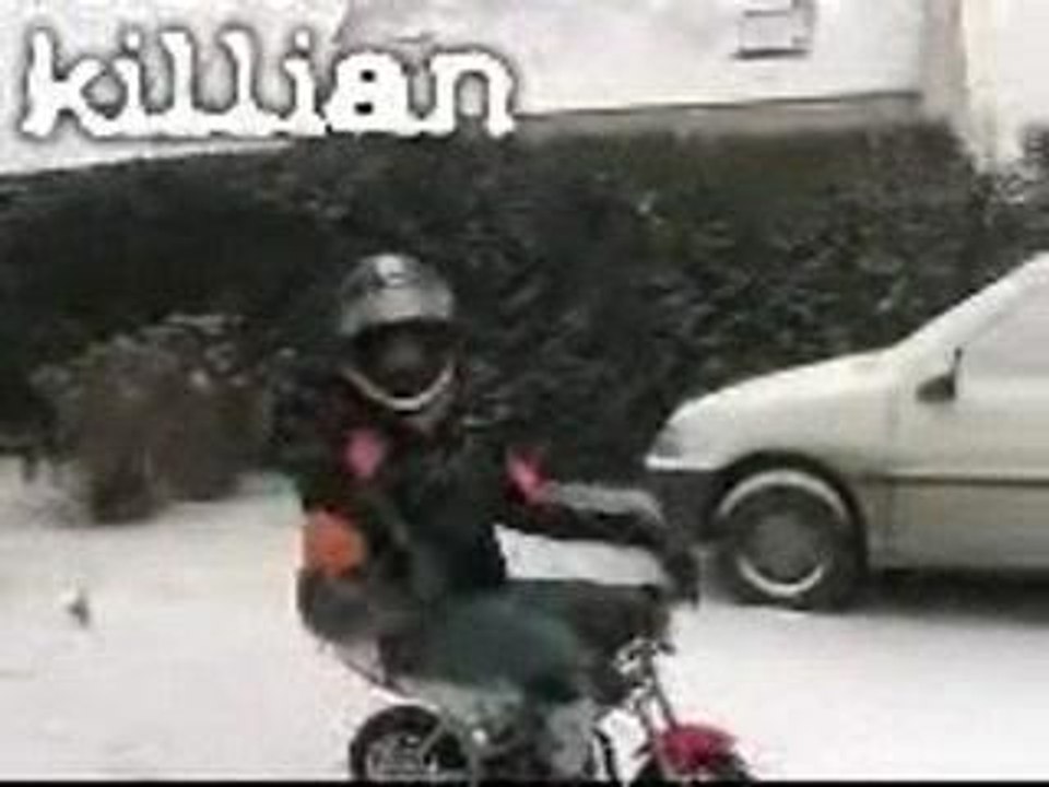 Pocket bike on ice bad quality