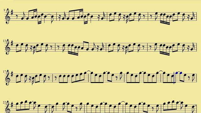 [ Bari Sax ] Roar - Katy Perry - downloadsheetmusic.com.br