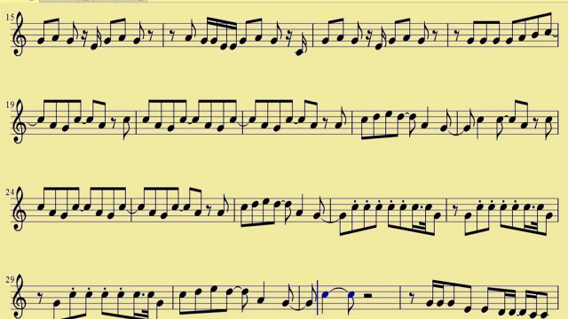 [ Tenor Sax ] Roar - Katy Perry - downloadsheetmusic.com.br