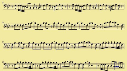 [ Trombone ] Roar - Katy Perry  - www.downloadsheetmusic.com.br