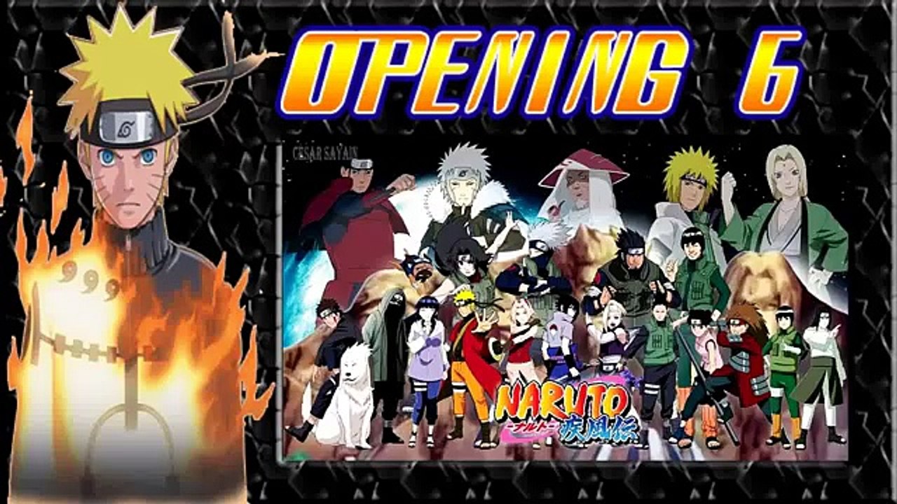 Naruto Shippuden Opening 6 Full