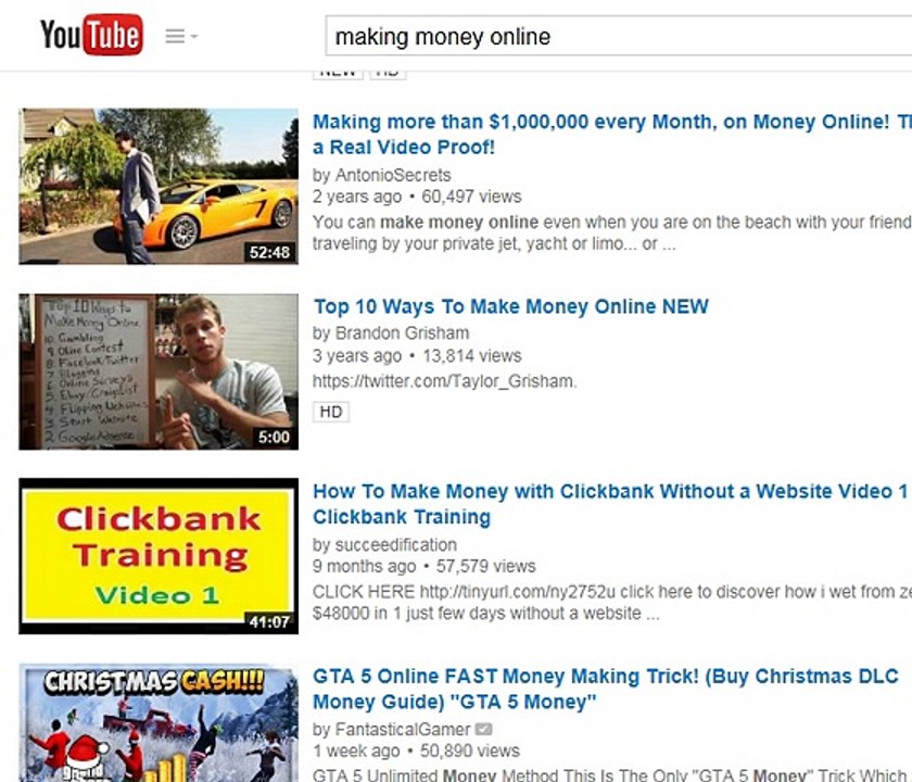 How To Make Money Online OR NOT - The Fake Gurus (Clickbank, etc).