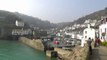Polperro in Cornwall England on A Perfect Day
