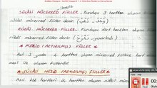 AÖF ARAPÇA-3 Songül Ablanın Sesli Ders Özetleri Ünite 01 -Sülasi Mezîd (Artırılmış) Fiillere Giriş 1 -Sayfa 3 İfal Babına Kadar