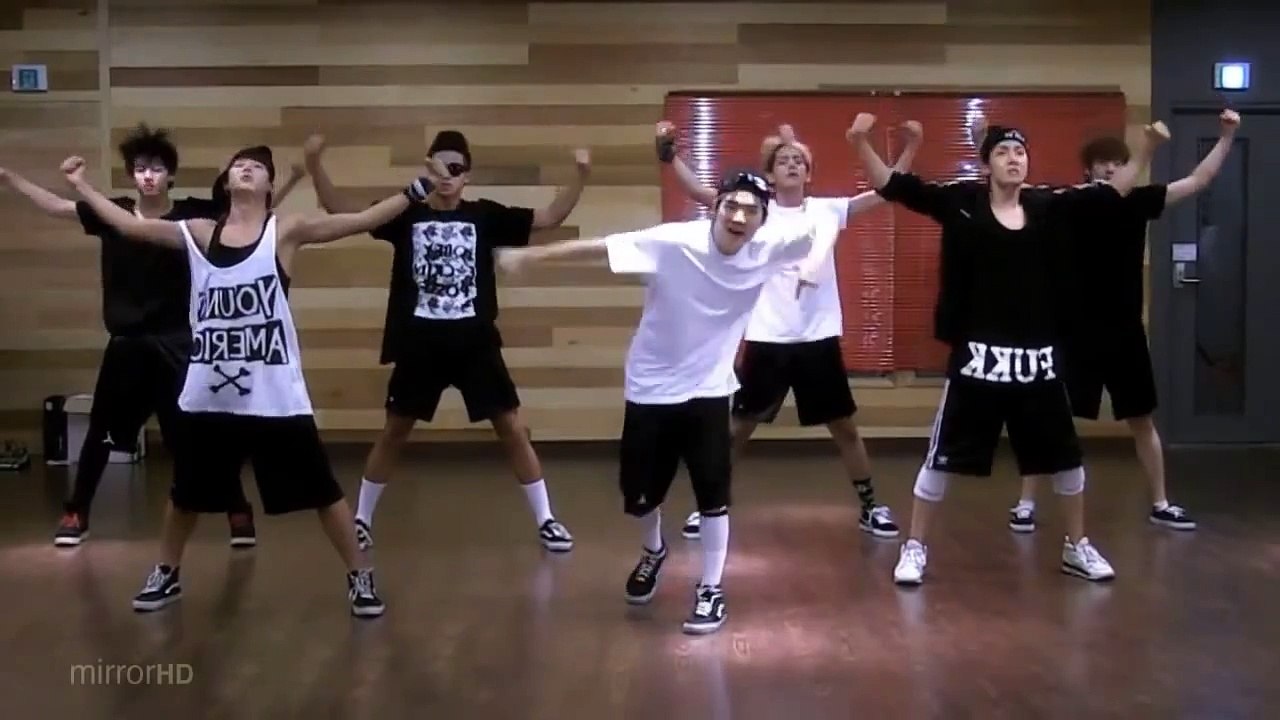 BTS 'No More Dream' mirrored Dance Practice