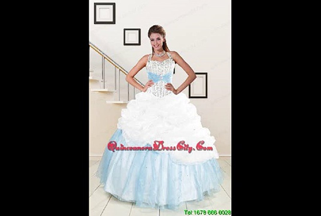 strapless embroidery lace up blue satin floor length quinceanera gown