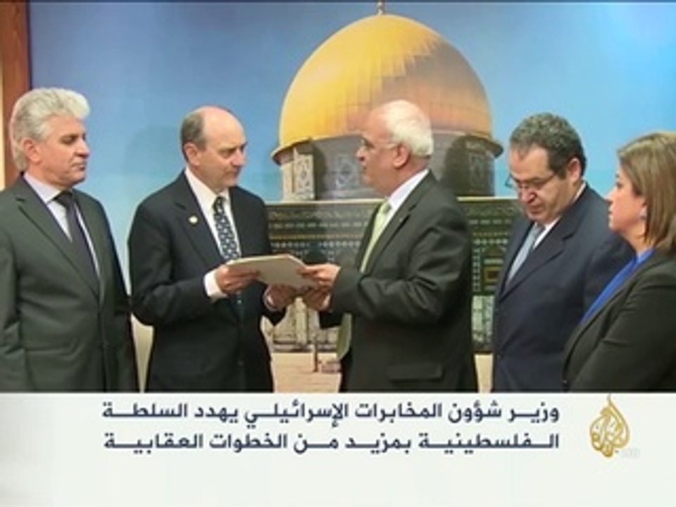 وزير إسرائيلي يهدد بمزيد من الخطوات العقابية