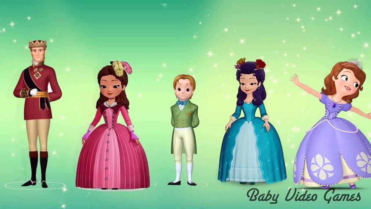 Sofia The First Cartoon Finger Family | Sofia The First Songs Cartoon Children Nursery Rhymes