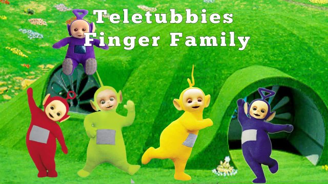 Teletubbies Finger Family | Cartoon Animation Nursery Rhymes For Children Kids & Toddlers