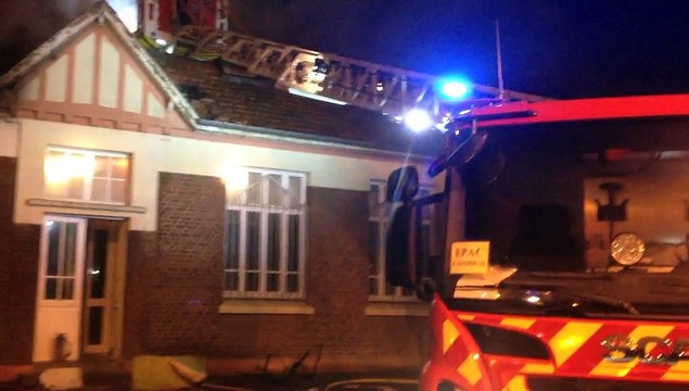 Neuville-Saint-Rémy : incendie à la salle Curie
