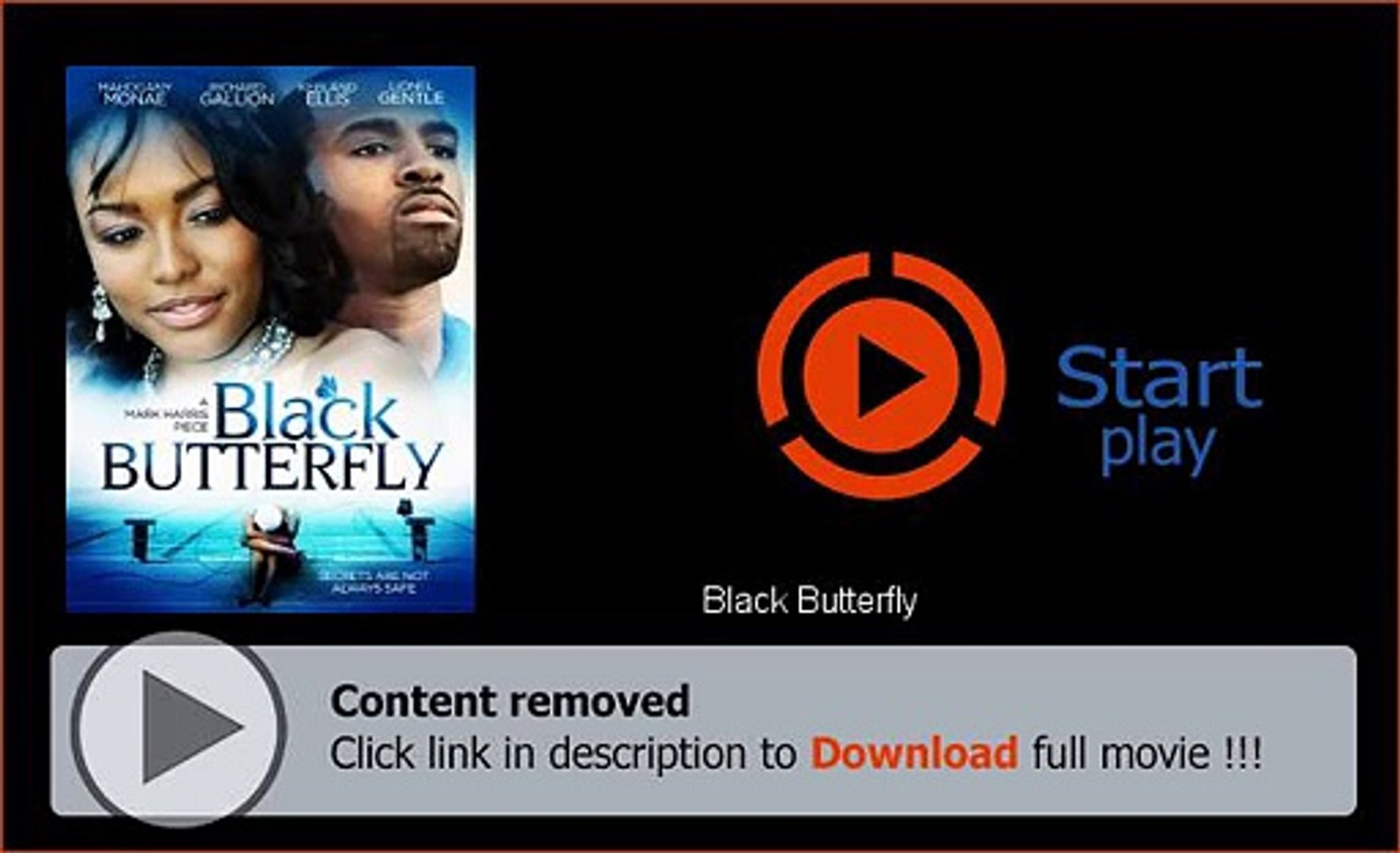 Download Black Butterfly Movie File видео Dailymotion
