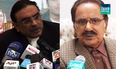 Zardari, Amin Faheem bury the hatchet