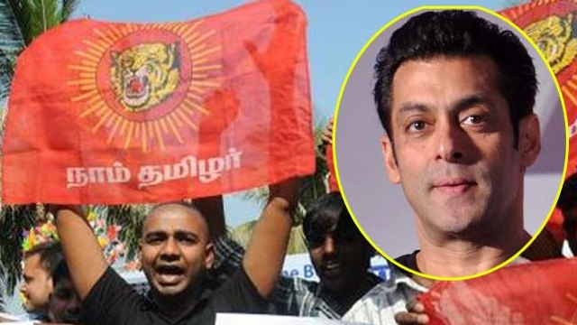Salman Khan PROTESTED By Tamilians