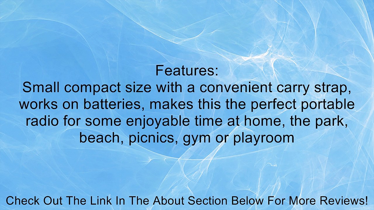 Sony Icf-f10 Fm/am Two 2 Band Am Fm Portable Battery Transistor Radio Review