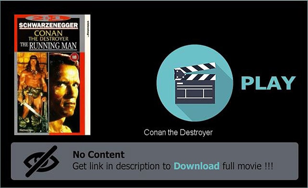 Download Conan the Destroyer Movie In DVDRip HDRip Full