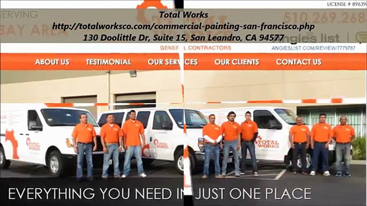 Total Works : Commercial Painting San Francisco