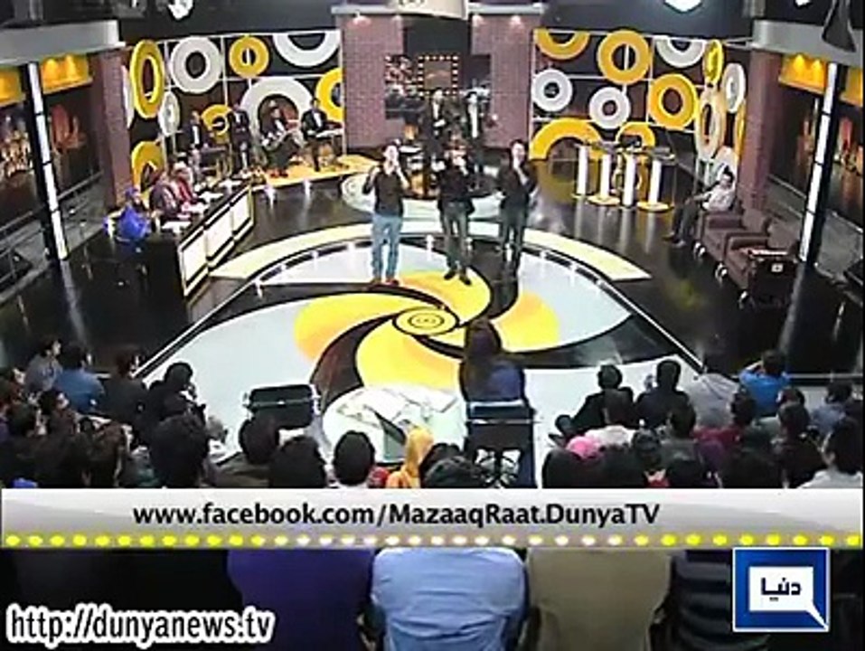 mazaq rat most funny video on dunya news pakistan 9