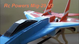 RcPowers Mig29- V3 - cruising around on Christmas