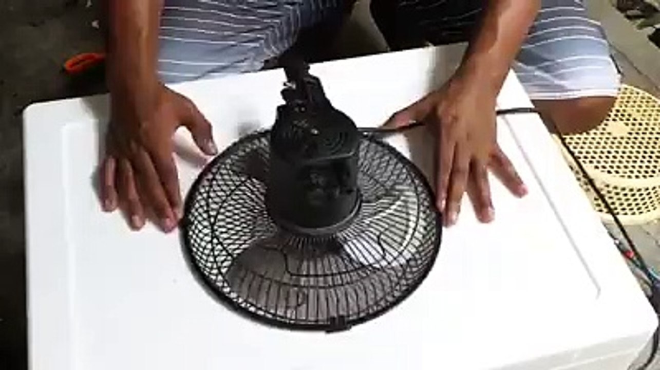 Comment se faire un ventilateur avec du materiel de recuperation