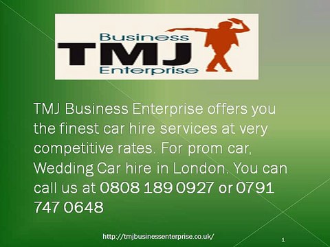 Affordable Luxury Car For Prom Night Via TMJ Business