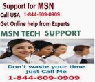 1-844-609-0909 @ MSN Tech Support Contact Number[Toll Free]