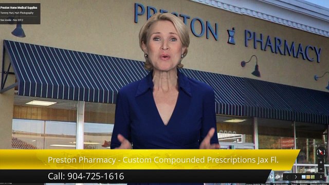 Preston Pharmacy - Custom Compounded Prescriptions Jax Fl. Jacksonville Superb 5 Star Review by Chris J.