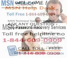 1-844-609-0909 @ MSN Help Desk Number | MSN Password Recovery Contact Number
