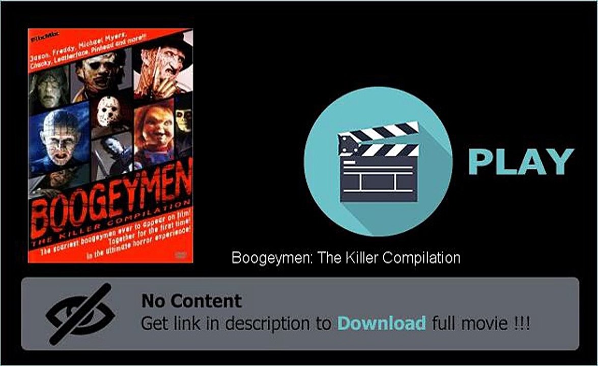 Download Boogeymen: The Killer Compilation Movie Online