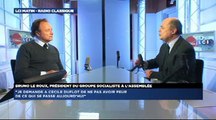 Bruno Le Roux, invité de Guillaume Durand avec LCI