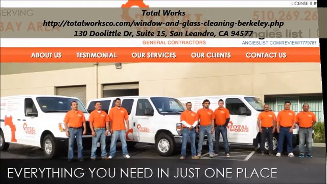 Total Works : Window and Glass Cleaning Berkeley