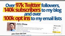 Blogging with John Chow Review- Scam or Legitimate