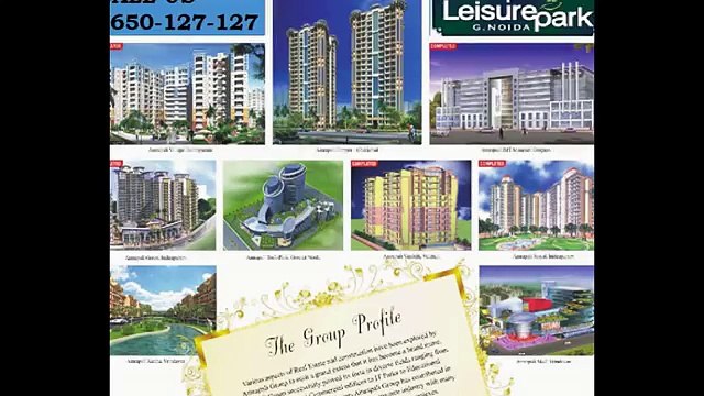 Amrapali Leisure Park Apartments @9650-127-127