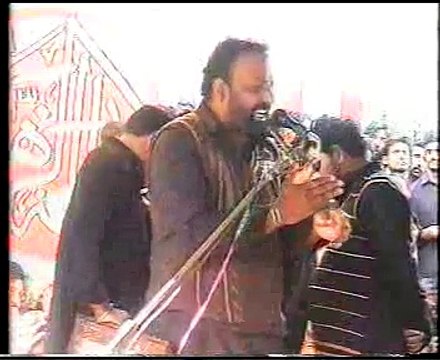 Zakir Zaegham Zaki majlis 10 Ashra muharam 1435 Pindi Bhatian