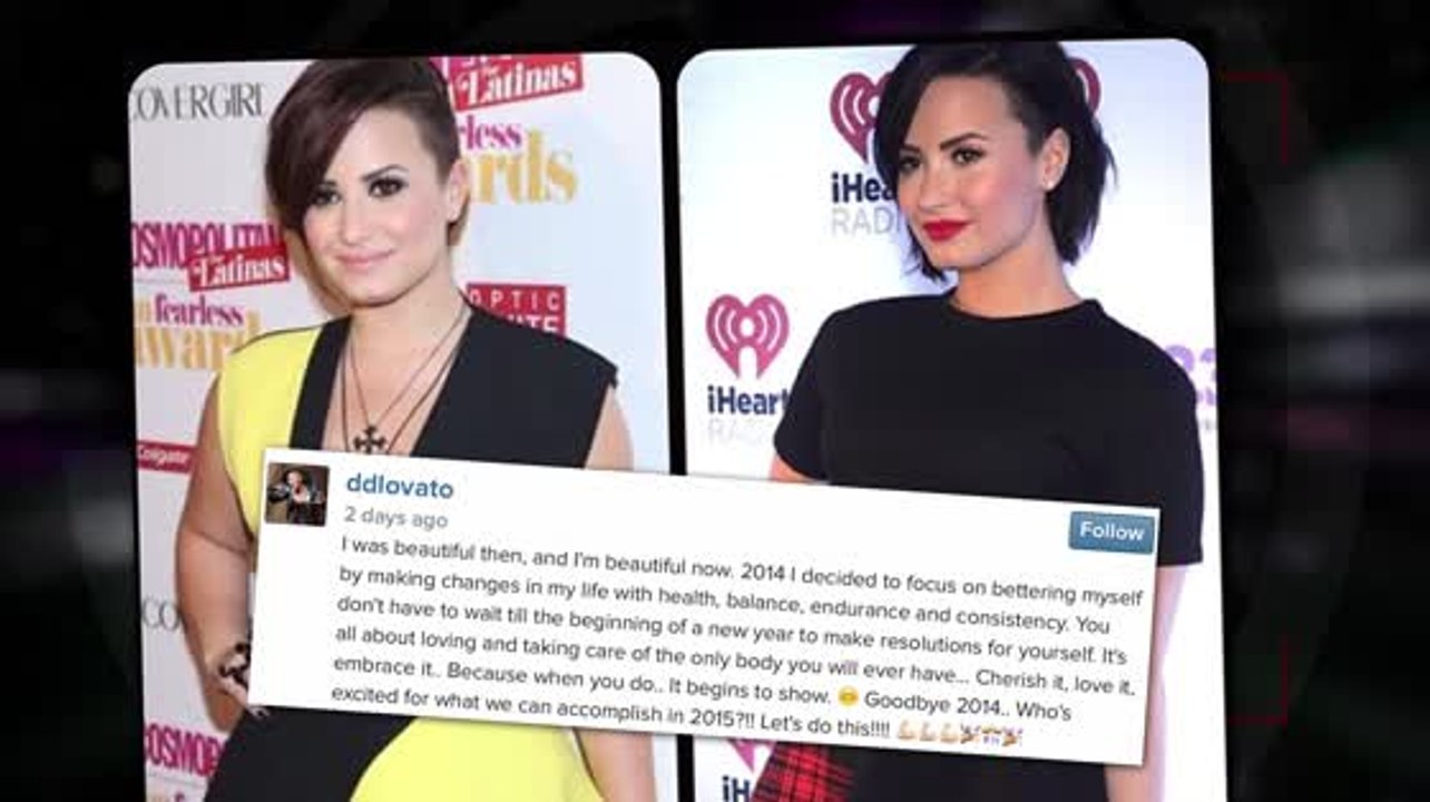 Demi Lovato sagt, dass sie auch hübsch war, bevor sie abgenommen hat