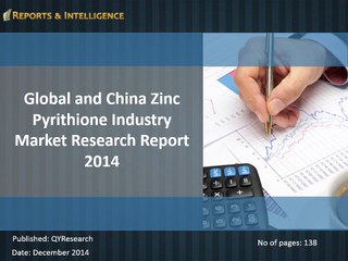 Zinc Pyrithione Industry Market Research Report 2014