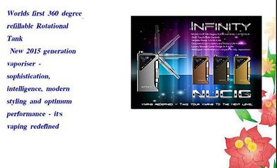 NUCIG Infinity 2015 MVP SILVER  Luxury High Tech New