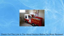 Woodworking Plan for Fire Truck Bed with Full Scale Curves (Twin-size) Review