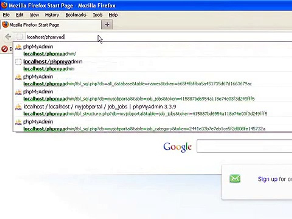 PHP-Tutorials--How-to-create-a-Database-and-a--Table--in--phpMyAdmin