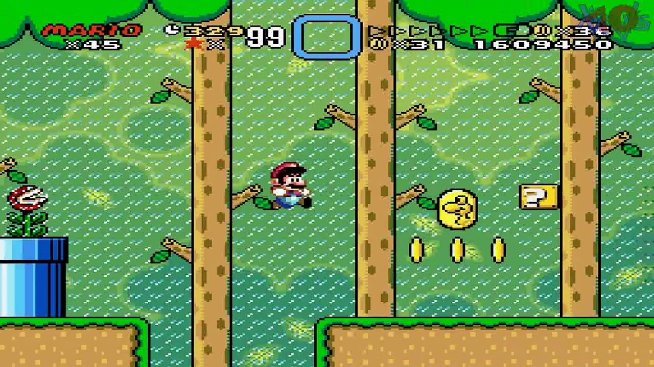[Hack] SMW : The Secret of the 7 Golden Statues [9] La Forêt, c'est cool :)