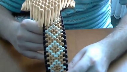How to make 3d origami King Cobra part1