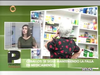 Estiman que falta de medicamentos sobrepasa 60% en Caracas