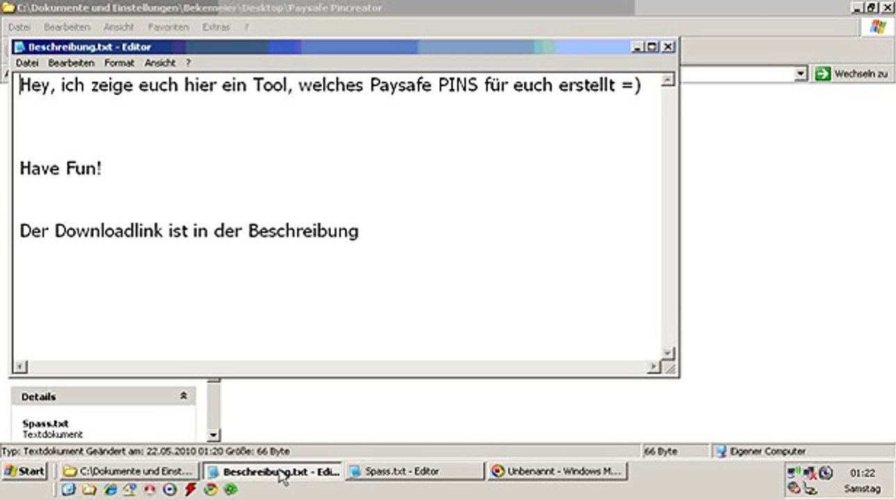 Paysafe-Code Generator