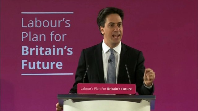 Ed Miliband: The working class will be rewarded