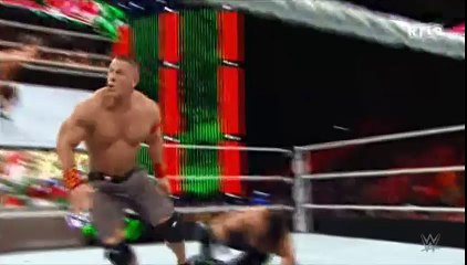 RTL9 RAW JOHN CENA VS SETH ROLLINS
