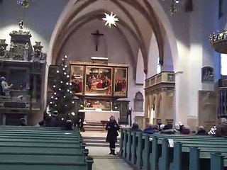 Црквата во Wittenberg каде што проповедал Мартин лутер