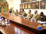 Army Chief Gen. Raheel arrives in Peshawar for PAC meeting-Geo Reports-04 Jan 2015 -PakTvFunMaza